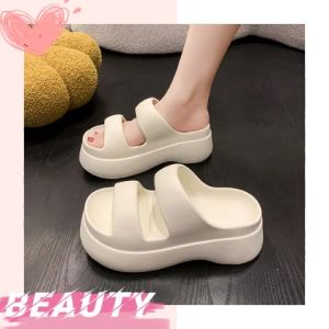 รองเท้าแตะลำลองสำหรับสุภาพสตรี รองเท้าแตะเสริมส้นพื้นนิ่ม รองเท้าแตะผู้หญิงเสริมส้นพื้นสูงใส่แล้วดูดีใส่แล้วดูมั่นใจ สีสันสดใจเลือกใส่เลือกซื้อ