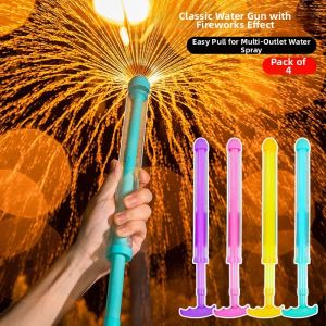 Colorful Fireworks Effect Water Gun