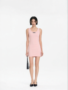 CALLED BACK | American Sporty Style Fitted Sleeveless Dress