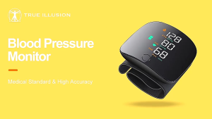 Rechargeable Wrist Blood Pressure Monitor BP Blood Pressure Machine mesin tekanan darah tinggi Blood pressure measuring device