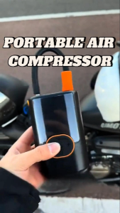 Portable Wireless Air Compressor Dual Screen Tire Pump Car Bicycle Ball Inflator