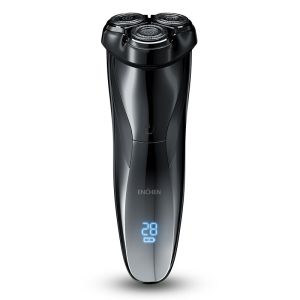 Máy Cạo Râu Điện ENCHEN 3D Blackstone 3 IPX7 Chống Nước Sử Dụng Được Khi Khô/ướt Màn Hình Kỹ Thuật Số Dành Cho Nam Giới Kèm Bộ Tỉa Râu.