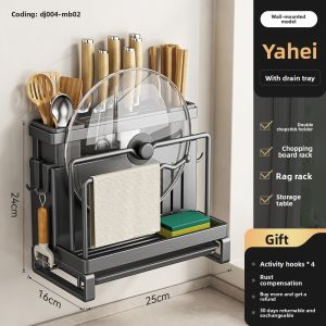 TAOSHI | Stainless Steel Kitchen Utensil Organizer