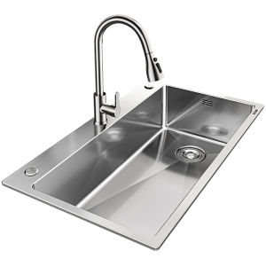 TAOSHI | 304 Stainless Steel Kitchen Sink Large Single Basin