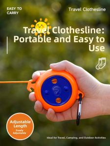 Portable Adjustable Clothes Drying Rope