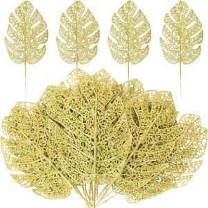 ช่อดอกไม้ใบไม้ประดิษฐ์ 3/5 ชิ้น ขนาด 35 ซม. ใบไม้ปลอม ตกแต่งต้นคริสต์มาส งานปาร์ตี้ สำหรับตกแต่งบ้าน ปีใหม่ อุปกรณ์ตกแต่งเทศกาลคริสต์มาส