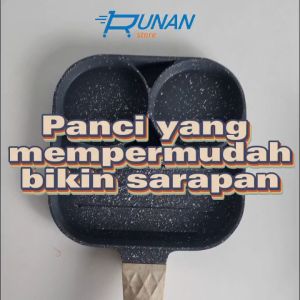 Panci Penggorengan Telur Berkualitas Tinggi - Non-stick Egg Frying Pan Sosis Bacon Teflon