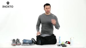 Túi trống  Túi trống thể thao tập Gym đá bóng nhiều ngăn đựng riêng lẻ tiện lợi