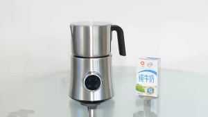 Gemilai‘s milk frother machine specializes in separating large capacity 5-in-1 electric integrated touch control for hot and cold milk