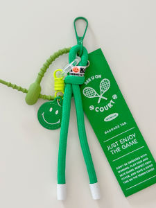 Ins Style Fashionable and Practical Tennis Keychain