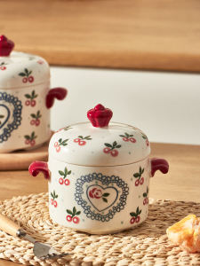 Đĩa Hấp Bằng Gốm Hai Nắp Hai Tai Dùng Trong Gia Đình Đĩa Hấp Sâm Panh Đĩa Hấp Trứng Đĩa Hấp Nước Đồ Ăn Uống Thiết Bị Nhà Bếp