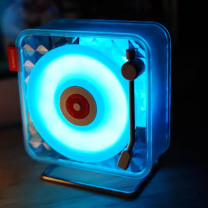 NEW Portable White Noise Bluetooth Speaker Wireless RGB Atmosphere Light Music Box Vintage Sleep Aid Soundbar TF Card AUX Play