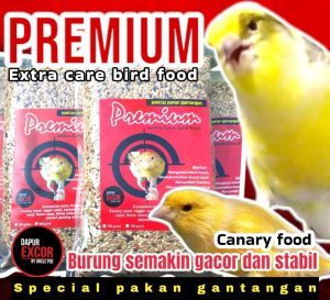 Pakan Kenari Gacor Harian & Lomba PREMIUM exCor SINGING FORMULA - 500gram