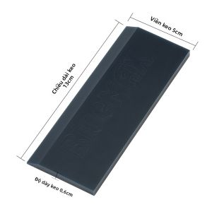 SHISHUAI | Công Cụ Gỡ Phim Cửa Sổ Ô Tô Bằng Nitrile Cứng