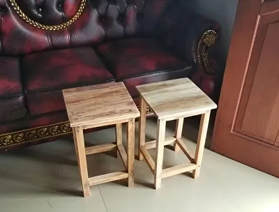 Meja Cafe 1 Set Minimalis 4 Kursi Set Meja makan Kayu Minimalis 4 Kursi Meja Warung Makan Meja Kopi Kuat Dan Kokoh