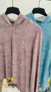 BAJU OLAHRAGA WANITA LENGAN PANJANG HOODIE KAOS GYM FITNESS LARI SENAM TENNIS BADMINTON SEPEDA DRYFIT