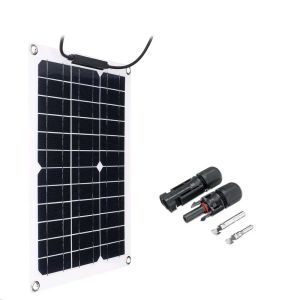 500W 1000W Tấm Pin Năng Lượng Mặt Trời Linh Hoạt Bộ Sạc Pin 12V Có Bộ Điều Khiển Silicon Đơn Tinh Thể Năng Lượng Mặt Trời Ngân Hàng Điện Cho Điện Thoại Xe Du Thuyền RV