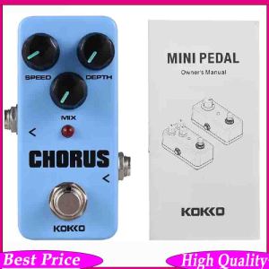 IRIN | KOKKO CHORUS FCH-2 Mini Guitar Effect Pedal – True Bypass Chorus Effector Portable Analog-Style Modulation for Electric Guitar