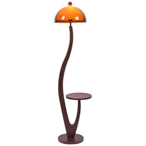 YOULIMEIJIA | Mid-Century Vintage Floor Lamp with Shelf