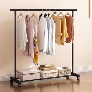 SPACEMADER Clothes Rack Drying Rack Indoor Outdoor Clothes Hanger Floor Rack Heavy Laundry Rack Sampayan