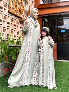 TERBARU GAMIS COUPLE KAFTAN IBU DAN ANAK A06