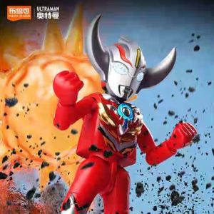 [有灯 LUMINOUS SECRET 12cm] BLOKEES Original Shining Part 10 ULTRAMAN ORB Building Blocks Movable Toys