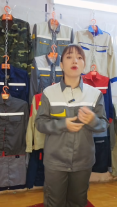Bộ bảo hộ quần áo bảo hộ lao động M25  giá rẻCó may thêm phản quang hàng may tại xưởng chuẩn chất kaki 3.1 dày dặnkhông bai xù