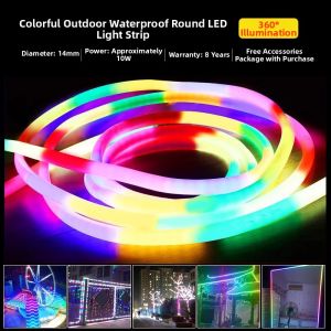 YUANMUXUAN | Flowing Color Changing Waterproof Outdoor RGB Ambient Light