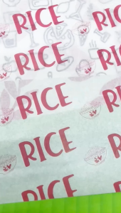 5 lembar Baking paper motif / kertas nasi / Kertas alas kue roti sandwich FOOD GRADE / kertas oven corak