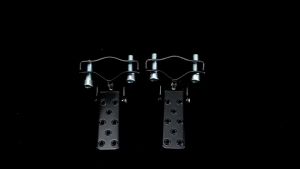 Motorcycle Foot Peg Black Stylish Metal Motorcycle Foot Rests Motorbike Frame Pedals Foot Rest Accessories
