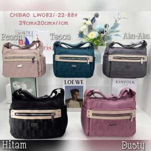 New Selempang Wanita Chibao Kanvas CB821 6ruang