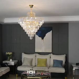 【50*60cm】Chandelier Luxury LED Lighting Kitchen Lamps Crystal Ceiling Light Lights Lamp living room