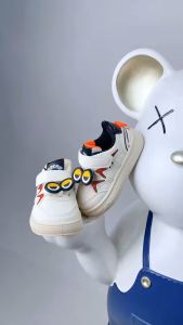 BEABA BABIES baby boy fashionable cute design minions cartoon laces sneakers shoes for kids boy