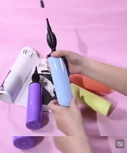 1 Máy Bơm Bóng Di Động Máy Bơm Hơi Tay Đẩy Máy Bơm Hơi Không Khí Cho Đám Cưới Sinh Nhật Trang Trí Hình Tròn Phụ Kiện Bóng Bay