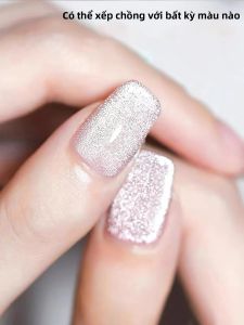 Sơn Móng Tay Gel Mắt Mèo Ánh Trăng Trắng 12ML 1 Chai Keo Dán Móng Trong Suốt Như Pha Lê Công Thức Làm Trắng Phổ Dụng Lấy Cảm Hứng Từ Bóng Đèn Nhỏ