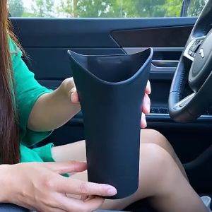 Cốc đựng ô đa năng trên ô tô ngày mưa nắng có móc treo tiện lợi