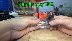Kẹp acquy mạ đồng 75Ampe - linh kiện điện tử QUỲNH DIỄN
