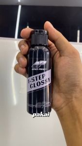 AP 1-STEP GLOSSY Pengkilap dan pembersih body cat motor mobil kompon poles 100ml