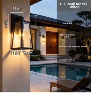 Waterproof LED Outdoor Wall Lamp