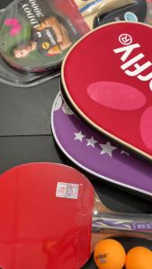 Table Tennis Bat with Cover Gold Cup/Ping Pong Bat/Double Fish/乒乓球拍