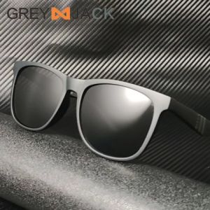 Grey Jack Kacamata Hitam Sunglasses Anti Silau Uv400 Polarized Model Kotak Acetate Ringan Kokoh 7440