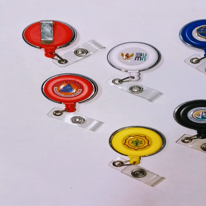 Custom Logo Gantungan Yoyo Id Card Putar Pinggir Stainless (Yoyo Id Card Saja)