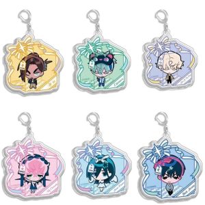 Keeppley | Keychain For Alien Stage Till Lvan Hyuna Cute Chibi Acrylic Anime Cartoon DIY Collection Toys Gift for friend Holiday Gift