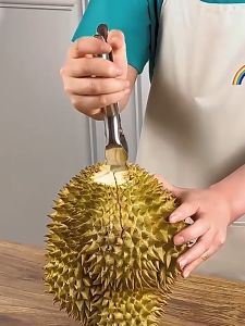 Alat Kupas Durian Anti Karat Tang Pembuka Durian Stainless Steel Tang Pembuka Durian Tahan Lama