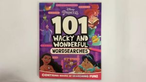 Disney Princess Word Search Activity Book For Kids with 101 Wacky Word Searches 88 Pages
