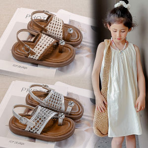 Soft Bottom Princess Style Casual Summer Sandals for Girls