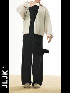 celana abu-abu pria celana Loose joger pria celana pinggang karet pria Oversized Longgar Pria celana korean style pria baggy sweatpants jumbo kolor celana celana panjang training pria Celana Casual pria polos