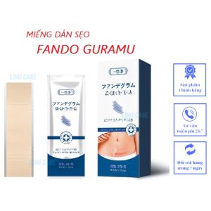Miếng dán mờ Sẹo Silicone Fando Guramu ( 4*15cm) Công nghệ Nhật Bản. Giúp làm mờ Sẹo lồi sau sinh Phẫu thuật Bỏng tấm dán dẹo dán mờ sẹo - Loki Home