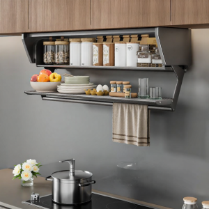 Pull-Down Kitchen Cabinet Pull-out Basket