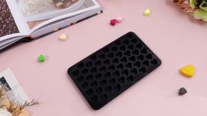 Khuôn Silicon Mini Làm Kẹo Fudge Có Ống Nhỏ Giọt Chống Dính Thực Phẩm Cao Cấp Jelly Bear Bánh Kẹo Dụng Cụ Làm Bánh Thân Thiện Với Môi Trường Phụ Kiện Nhà Bếp